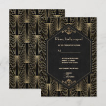 Glam Roaring 20s Great Gatsby Art Deco Bruiloft