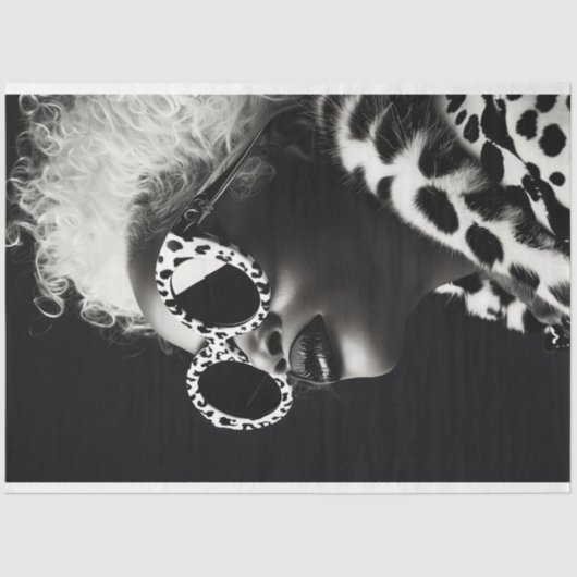 Glam Rock Decoupage Tissuepapier (Voorkant)