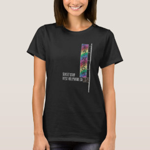 Glam Rock Legends Rainbow Bar en Grill T-shirt