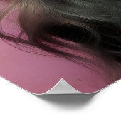 Glam rock luxe zoete lifestyle foto poster (Hoek)