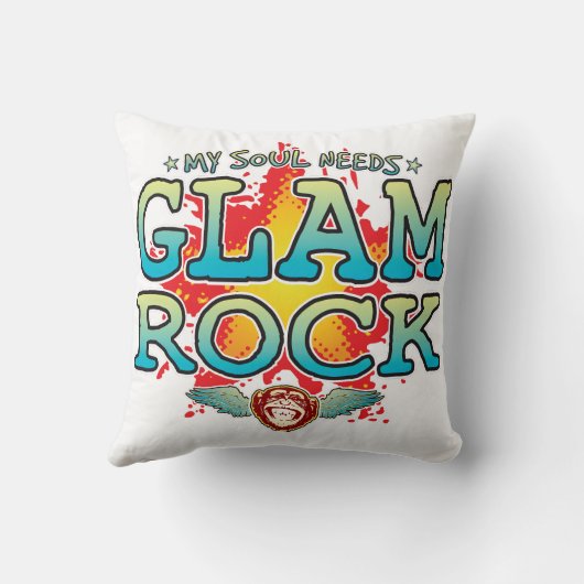 Glam Rock Soul Cushion Kussen (Achterkant)