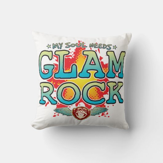 Glam Rock Soul Cushion Kussen (Voorkant)