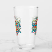 Glam Rock Soul Glass Tumbler (Links)
