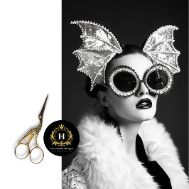 Glam Rock Star Bat Wing Zonnebril Decoupage Tissuepapier