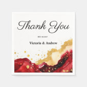 Glam Rood Servet (Voorkant)