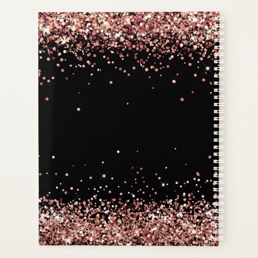 Glam Roos Gold Benoeming Book | Planner (Achterkant)