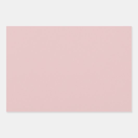 Glam Roos Gold Blush Abstract Inpakpapier Vel (Voorkant 2)