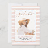 Glam Roos Gold Fotogradatie Kaart (Voorkant)