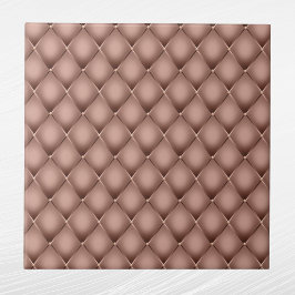 Glam Roos Gold Geometric Tufted Graphic Tegeltje
