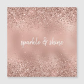 Glam Roos Gold Glitter (Voorkant)