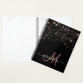 Glam Roos Gold Glitter Diamond Planner (Display)