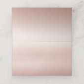 Glam Roos Gold Glitter Drip Elegant, speciaal aang Plaatskaartje (Binnenkant ongevouwen)