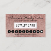 Glam Roos Gold Glitter Mesh Loyalty Dispatch (Voorkant)