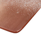 Glam Roos Gold Glitter Snijplank (Hoek)