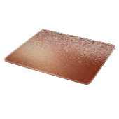 Glam Roos Gold Glitter Snijplank (Hoek)