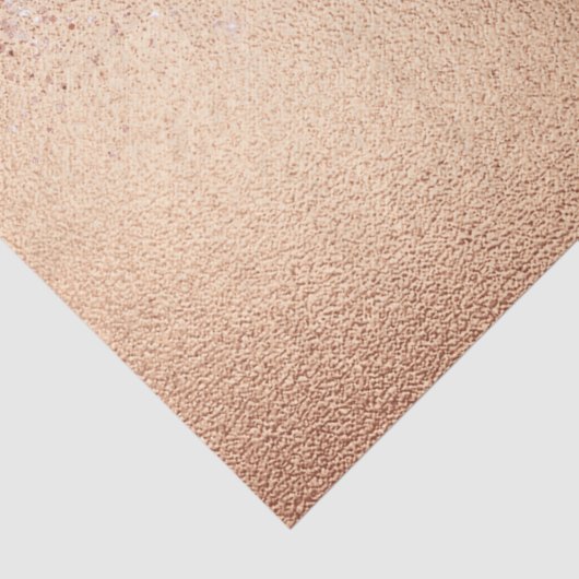 Glam Roos Gold Glitter Tissuepapier (Detail)