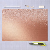 Glam Roos Gold Glitter Tissuepapier (Craft)