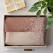 Glam Roos Gold Glitter Tissuepapier (Geschenk)