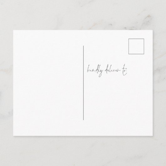 Glam Roos Gold Glitter Wedding Evening Uitnodiging Briefkaart (Achterkant)