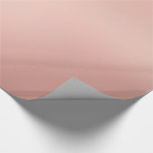 Glam Roos Gold Metallic look elegant Golden Modern Cadeaupapier (Hoek)