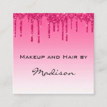 Glam Roze Druipende Glitterdruppels Make-up Arties