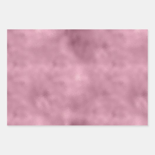 Glam Roze Glitzy Glitter Leopard Print Inpakpapier Vel (Voorkant 3)