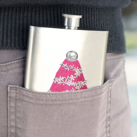 Glam Roze Kerstboom Flacon (Voorbeeld)