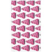 Glam Roze Kerstboom Tafelkleed (Voorkant)