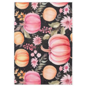 Glam roze pompoen tafelkleed (Voorkant)