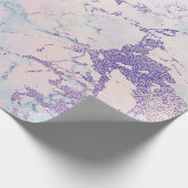 Glam roze roze roze roze roze roodbruine rode zilv cadeaupapier (Hoek)