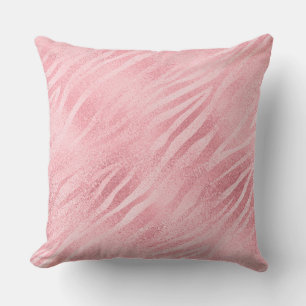 Glam Roze Zebra Print Kussen