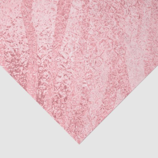 Glam Roze Zebra Print Tissuepapier (Detail)