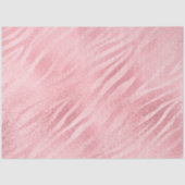 Glam Roze Zebra Print Tissuepapier (Voorkant)