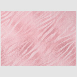 Glam Roze Zebra Print Tissuepapier