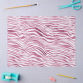 Glam Roze Zebra Print Tissuepapier (Craft)