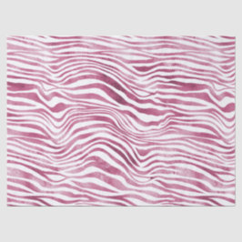 Glam Roze Zebra Print Tissuepapier