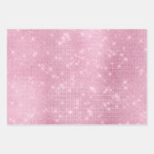 Glam Roze Zebraprint Inpakpapier Vel (Voorkant 3)