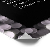 Glam Service Price List Menu Editable Print (Hoek)