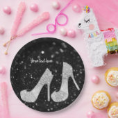 Glam Shoes High Heels voor alle gelegenheden Papieren Bordje (Feest)