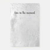 Glam Silver Confetti Post-it® Notes (Voorkant)