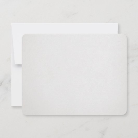 Glam Silver Deco gepersonaliseerd kantoorbenodigd Notitiekaartje (Achterkant)