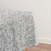 Glam Silver Glitter Glitz      Tafelkleed (Voorbeeld)