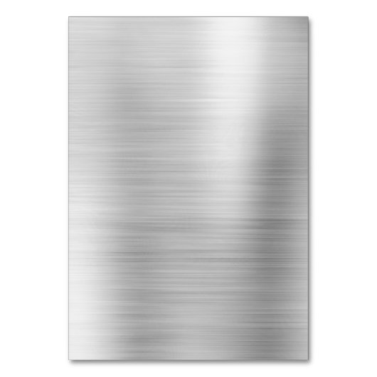 Glam Silver Glitter Sparkle Kaart (Achterkant)