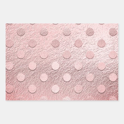 Glam Silver Pink Gold Metallic Glitter Sparkle Inpakpapier Vel (Voorkant)