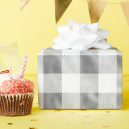 Glam Silver White Buffalo Play Cadeaupapier