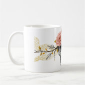 Glam Skull Mug | Elegant Gothic Halloween Cup Koffiemok (Links)