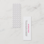 GLAM Slim Visitekaartje Contactkaartje (Voorkant / Achterkant)