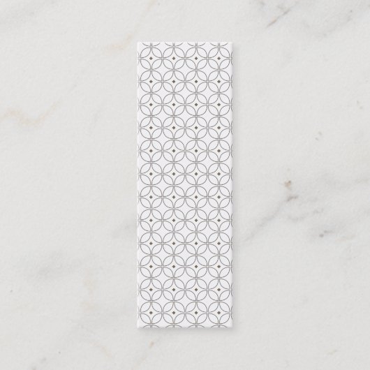 GLAM Slim Visitekaartje Contactkaartje (Voorkant)