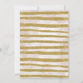 Glam Spa Make-up Blush Roze Gouden Verjaardagsfees Kaart (Achterkant)