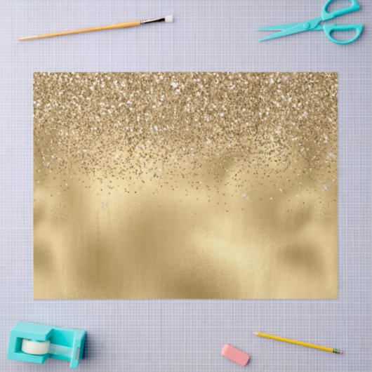 Glam Sparkle Faux Glitter Tissuepapier (Craft)
